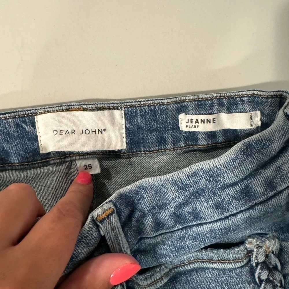 Dear John Jeanne Flare Jeans, Size 25
